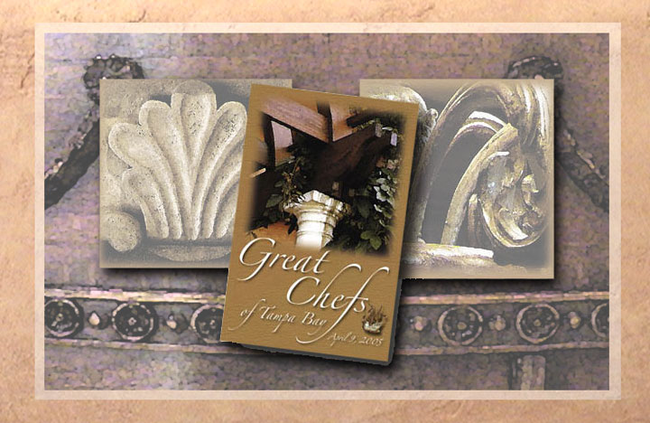 Designs for the Family Resources 2005 Great Chefs Invitation